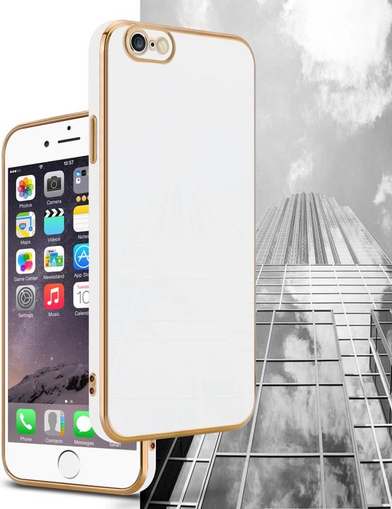 Produktbild Cadorabo Hülle für Apple iPhone 6 PLUS / 6S PLUS im TPU mit Kameraschutz LM130 Style (Apple iPhone 6 Plus)