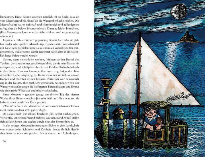 Produktbild Jim Knopf und Lukas der Lokomotivführer (Deutsch, Mathias Weber, F. J. Tripp, Michael Ende, 2024)