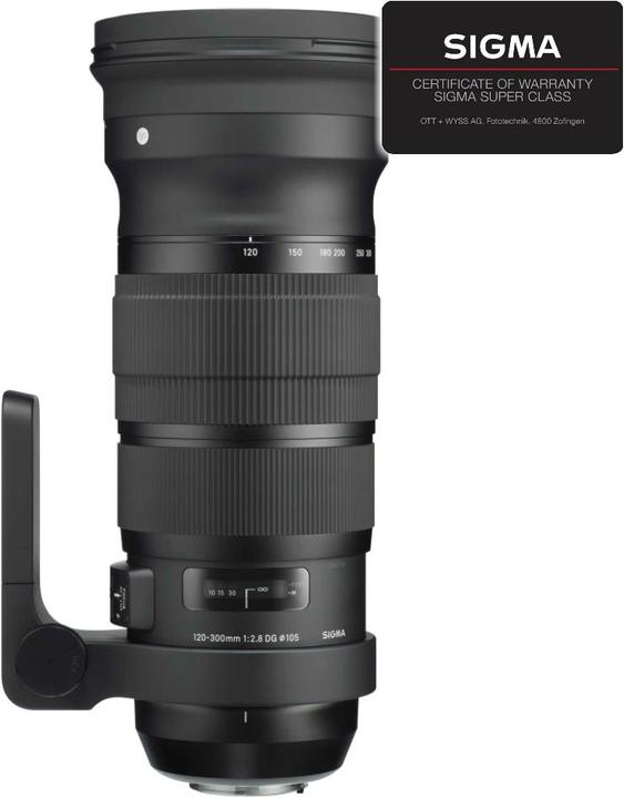 Produktbild Sigma 120-300mm F2,8 DG OS HSM, Canon EF (Canon EF, Canon EF-S, Vollformat)