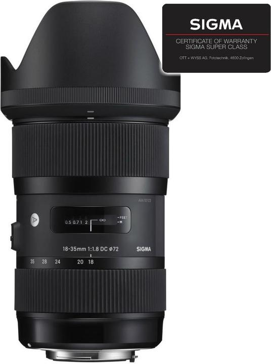 Produktbild Sigma 18-35mm, f/1.8 DC HSM ART, Pentax K (Pentax K, APS-C / DX)