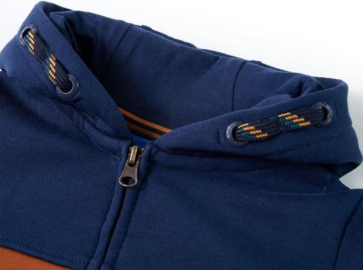 Produktbild VidaXL Kinder-Kapuzenpullover mit Reissverschluss 104,Material (104)