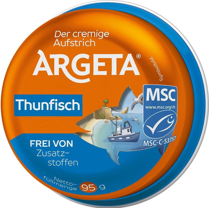 Actual product image Argeta Servings Tuna MSC 95 g (95 g)