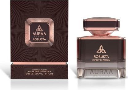 Actual product image Auraa Desire Robusta Extrait De Perfume 100ml by Woody Powdery Fresh Fragrance for Men - Bergamot Al (Eau de parfum, 100 ml)