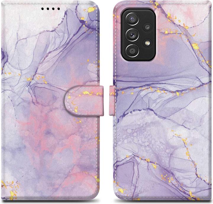 Actual product image Cadorabo Book cover with print (Samsung Galaxy A52, Samsung Galaxy A52 5G, Samsung Galaxy A52s 5G)