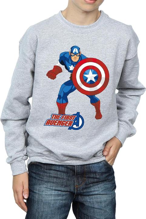Image du produit - Sweat CAPTAIN AMERICA THE FIRST AVENGER - Garçon (116)