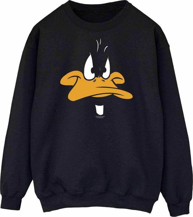 Produktbild Looney Tunes Womens/Ladies Daffy Duck Face Sweatshirt (XL)