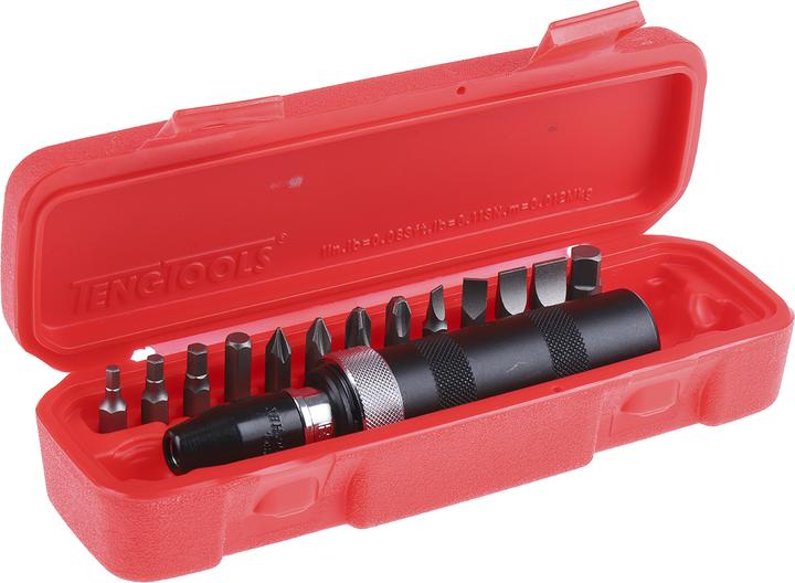 Teng Tools Zeskant, PHILLIPS, TORX Slagmoerset, 15 stuks