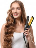 Actual product image Italian Design gold premium styler (Straightening iron)