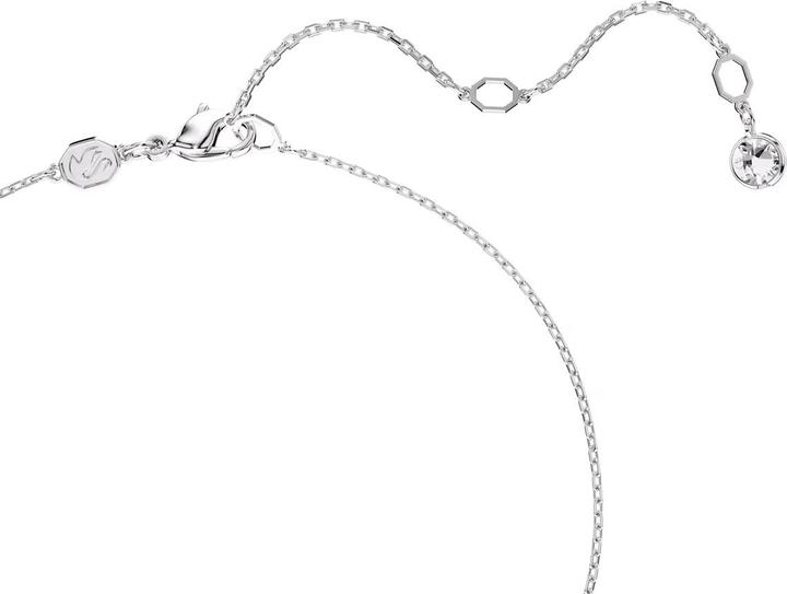 Produktbild Swarovski Dextera Y Halskette Rundschliff Kugel und Würfel Weiss (Swarovski Metall)