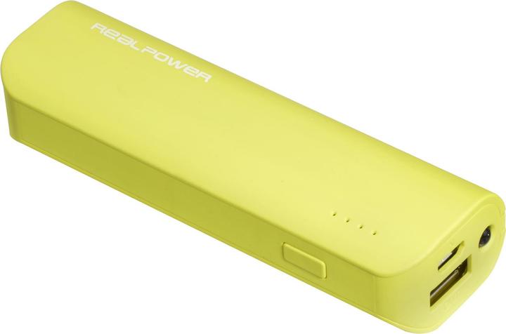 RealPower PB2600 (2600 mAh, 18 W, 9.62 Wh)