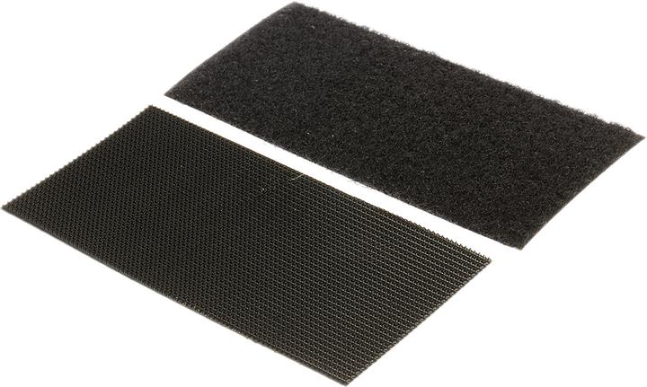 Produktbild Rs Pro Druckverschluss Klettband, 50mm x 100mm, Schwarz (50 mm)