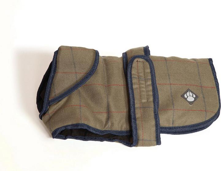 Produktbild Danish Design Pet Products Tweed Hunde Mantel Wasserfest (50, Hundemantel)