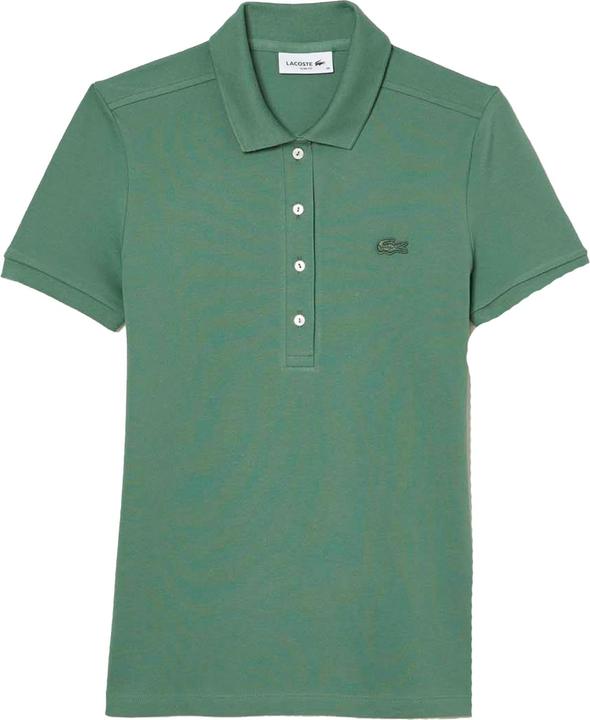 Actual product image Lacoste Womens/Ladies L.12.D Mini Pique Slim Polo Shirt (36 D)