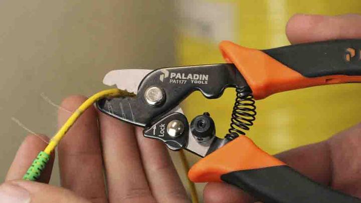 Actual product image Tempo ProGrip stripping tool, optical fiber, 125μm 2.0mm / 2mm (95 mm)