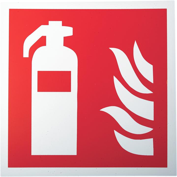 Immagine prodotto Rs Pro Segno di protezione antincendio in plastica estintore rosso/bianco