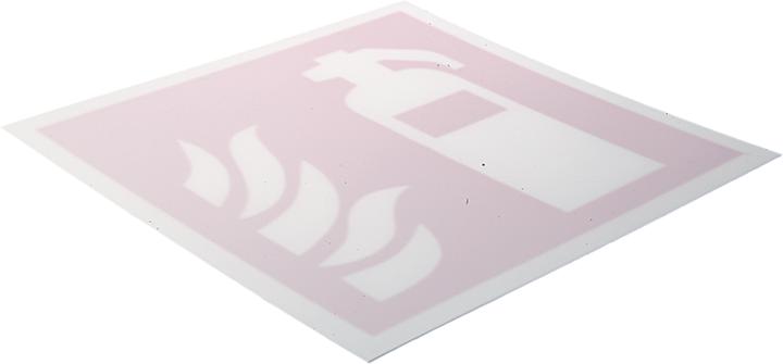Immagine prodotto Rs Pro Segno di protezione antincendio in plastica estintore rosso/bianco