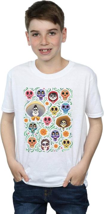 Immagine prodotto Disney Coco Heads Pattern Maglietta Ragazzi (152, 158)