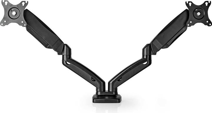 Actual product image Nedis Desk Monitor Holder | Gas Spring | 2 Screen(s) | 15 - 32 " | 75x75 / 100x100 | Vol (Table, 32")