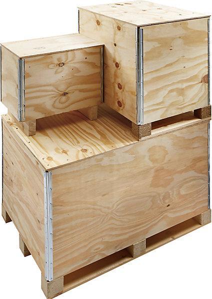 Actual product image kaiserkraft Wooden Folding Box Premium (1 x)