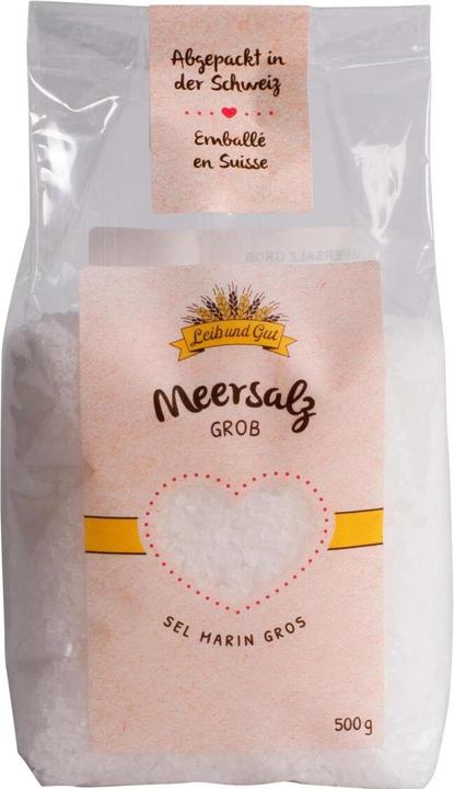Actual product image Leib und Gut Sea salt (500 g)