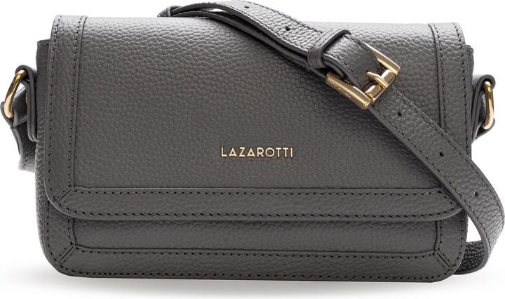 Lazarotti Bologna Leather Umhängetasche Leder 21 cm