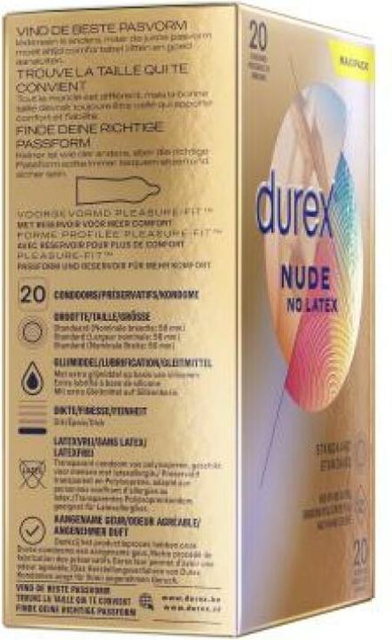 Produktbild Durex Nude No Latex (20 Stk.)