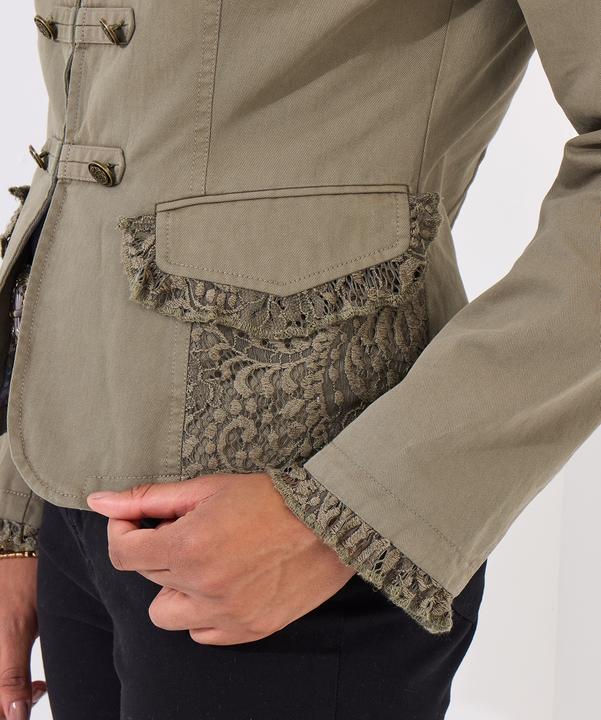 Actual product image Joe Browns Military Lace Trim Jacket (42)