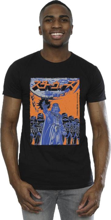 Immagine prodotto Star Wars Vader International Poster Maglietta Uomo (L)