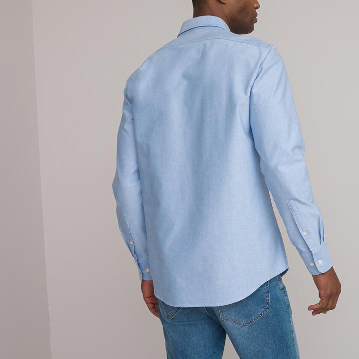 Actual product image La Redoute Collections Oxford Shirt with Button-Down Collar (XXL)