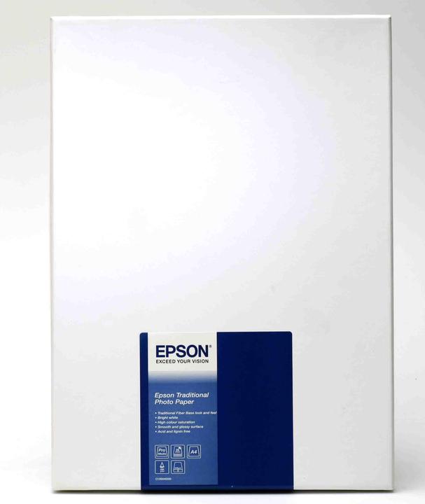 Actual product image Epson Traditional Photo Paper (330 g/m², A4, 25 x)