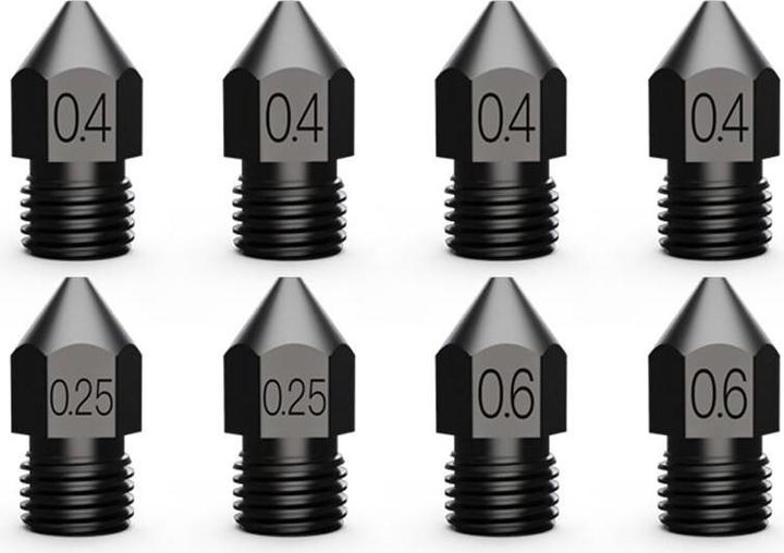 Produktbild Creality Düsen-Set Stahl High-End, 8 Stück (Düse)