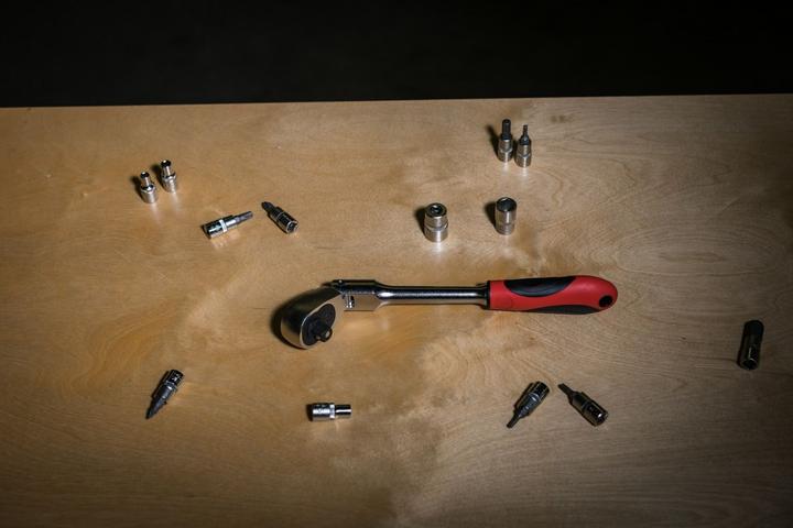 Actual product image Gedore Red red R60120027 2K joint reversible ratchet 1/2 292 mm RSW5° (1/2")