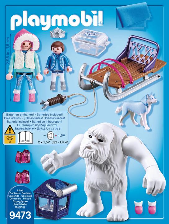 Produktbild Playmobil Schneetroll mit Schlitten (9473, Playmobil Magic)