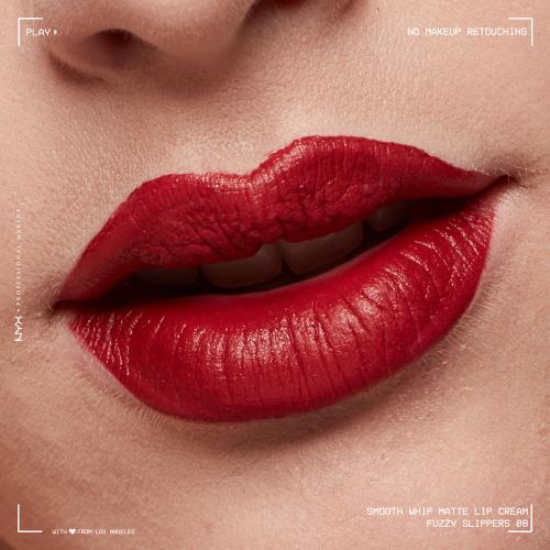 Immagine prodotto NYX Professional Make-Up Crema labbra opaca Smooth Whip (8 Pantofole di peluche)