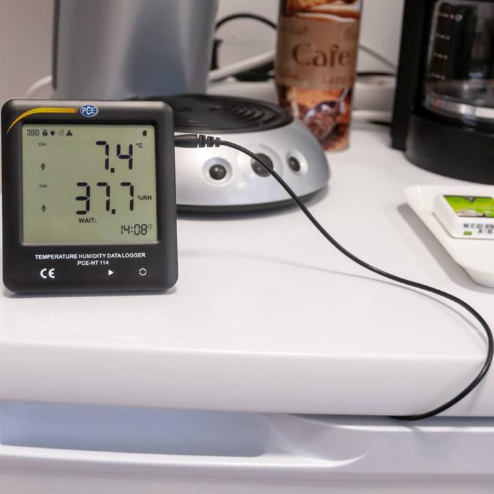 Actual product image PCE Instruments PCE-HT 114 Multi data logger Measured variable Temperature, humidity