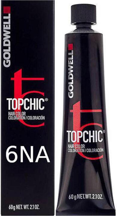 Actual product image Goldwell Topchic (6NA Dark Natural Ash Blonde)