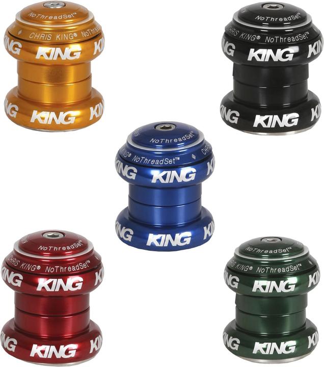 Actual product image Chris King NoThreadSet classic logo print