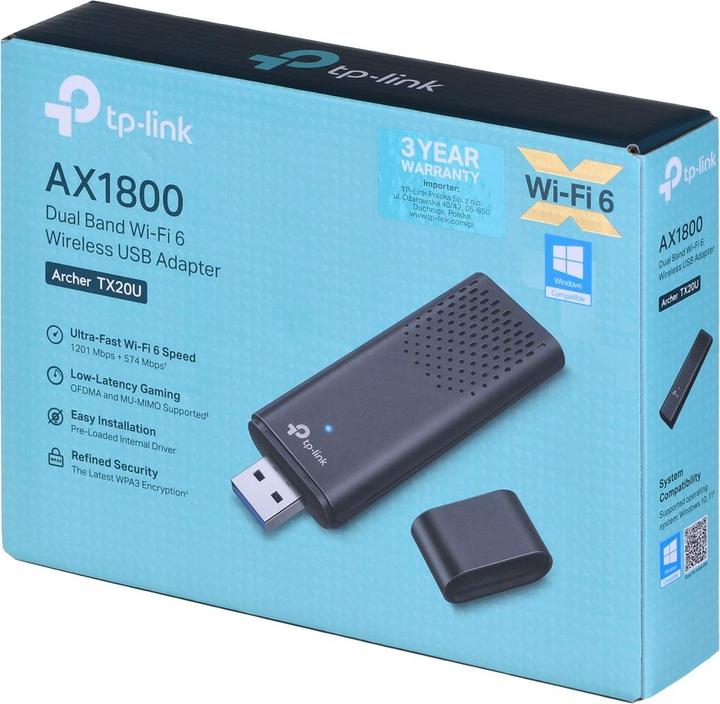 Immagine prodotto TP-Link Archer TX20U (USB)