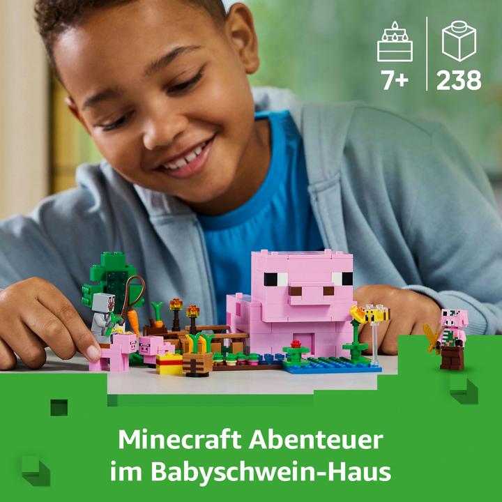 Image du produit LEGO Das Babyschwein-Haus (21268, LEGO Minecraft)