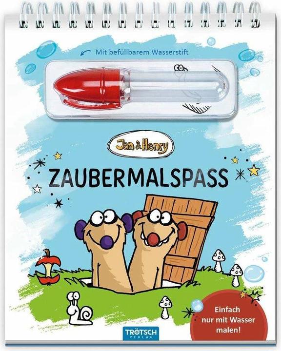 Produktbild Jan & Henry Zaubermalspass mit Wasserstift
