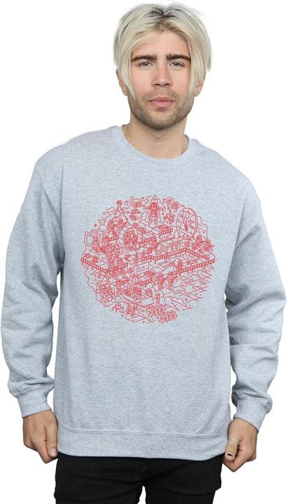 Produktbild Star Wars Christmas Death Star Sweatshirt (XXL)