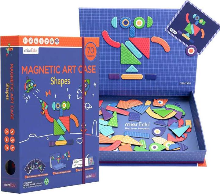 Produktbild mierEdu Magnetic Art Case - Shapes - (ME152) (70 x)
