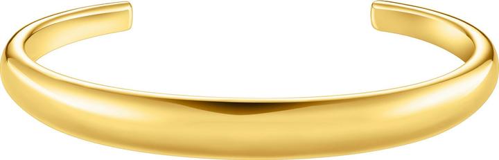Actual product image Thomas Sabo Bangle with a timeless, elegant design (15 cm, 750 yellow gold gilding, 925 sterling silver)