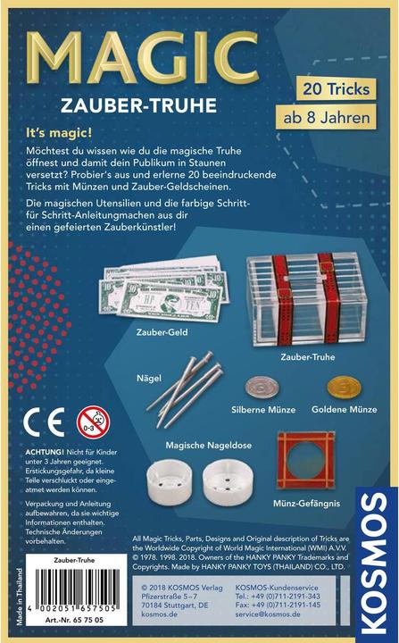 Actual product image Kosmos Bring along magic chest