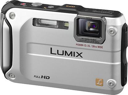Image du produit Panasonic Lumix FT3, 12MP, zoom 4.6x, étanche, argenté (1/2,3'')