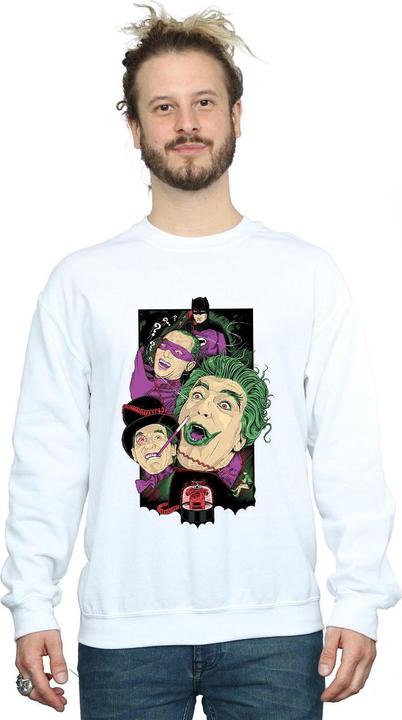 Immagine prodotto Felpa in cotone di Batman Serie TV Rogues Gallery (XL)
