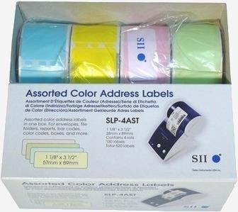 Actual product image Seiko SLP-4AST, address labels
