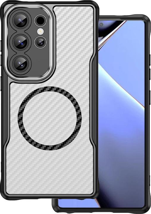 Immagine prodotto OEM Defender Carbon Mag case for Samsung Galaxy S25 Ultra black (Samsung Galaxy S25 Ultra)