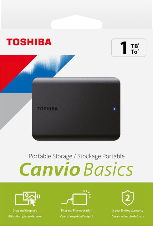 Produktbild Toshiba Canvio Basics (1 TB)