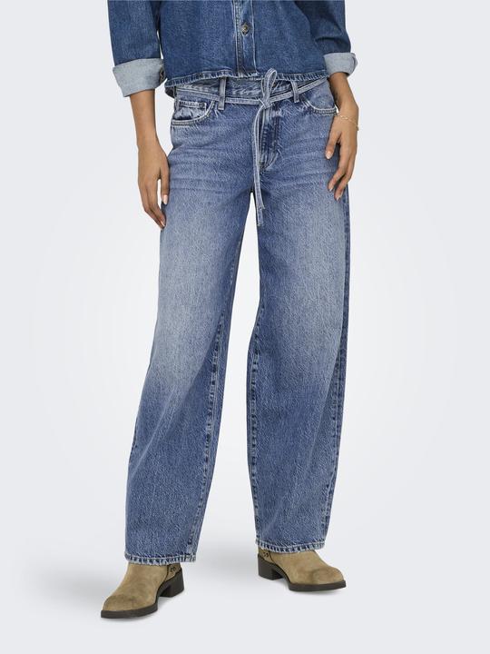 Immagine prodotto Only Jeans a vita media con taglio a palloncino e vestibilità dritta (25)